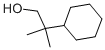 2-CYCLOHEXYL-2-METHYL-1-PROPANOL Struktur