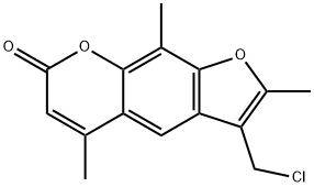 3-CHLOROMETHYL-2,5,9-TRIMETHYL-7H-FURO[3,2-G][1]BENZOPYRAN-7-ONE