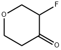 4H-PYRAN-4-ONE, 3-FLUOROTETRAHYDRO- Struktur