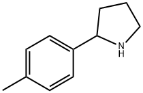 2-(4-METHYLPHENYL)PYRROLIDINE Struktur