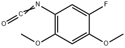 Benzene, 1-fluoro-5-isocyanato-2,4-dimethoxy- (9CI) Struktur