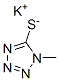 potassium 1-methyl-1H-tetrazole-5-thiolate Struktur