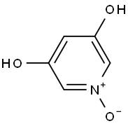 3,5-Pyridinediol,1-oxide(9CI) Struktur