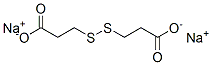 disodium 3,3'-dithiobispropionate Struktur