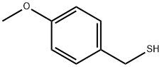 4-METHOXYBENZYL MERCAPTAN Struktur