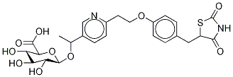 Hydroxy Pioglitazone (M-IV) β-D-Glucuronide Struktur