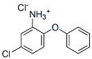 5-chloro-2-phenoxyanilinium chloride Struktur