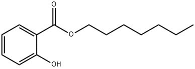 heptyl salicylate Struktur