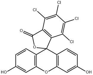 3,4,5,6-TETRACHLOROFLUORESCEIN Struktur