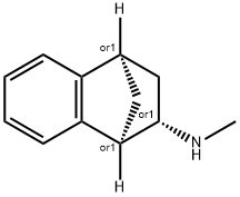 2-EXOMETHYLAMINO-BENZOBICYCLO(2,2,1)-HEPTANE Struktur