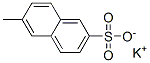 6-Methyl-2-naphthalenesulfonic acid potassium salt Struktur