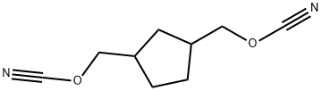 Cyanic acid, 1,3-cyclopentanediylbis(methylene) ester (9CI) Structure