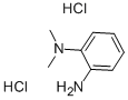 N,N-Dimethyl-o-phenylenediamine dihydrochloride Struktur