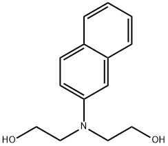 2,2'-(2-NAPHTHYLIMINO)DIETHANOL Struktur