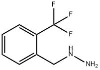 1-(2-(trifluoromethyl)benzyl)hydrazine Struktur