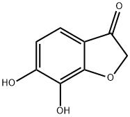 6,7-DIHYDROXYCOUMERANONE Struktur