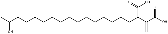 2-[(15-Hydroxyhexadecyl)methylene]butanedioic acid Struktur