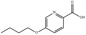 5-butoxypicolinic acid Struktur