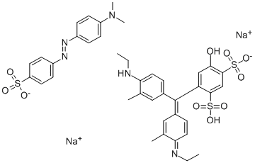 METHYL ORANGE-XYLENE CYANOL Struktur