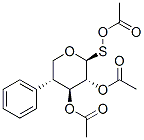 .beta.-D-Xylopyranoside, phenyl 1-thio-, triacetate Struktur