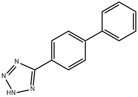 5-BIPHENYL-4-YL-2H-TETRAZOLE Struktur