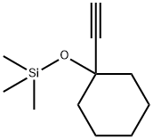 1-Ethynyl-1-(trimethylsiloxy)cyclohexane Struktur