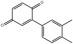 2,5-Cyclohexadiene-1,4-dione, 2-(3,4-dimethylphenyl)- (9CI) Struktur