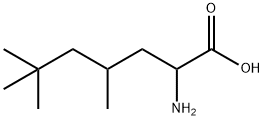 2-AMINO-4,6,6-TRIMETHYL-HEPTANOIC ACID Struktur