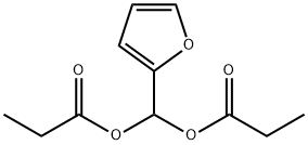 2-Furanmethanediol dipropionate Struktur