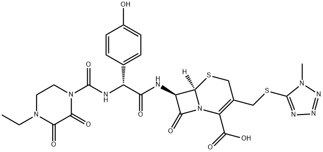 Cefoperazone Struktur