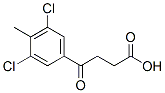 3-(3,5-DICHLORO-4-METHYLBENZOYL)PROPIONIC ACID, 62903-05-3, 結(jié)構(gòu)式