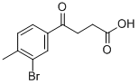 4-(3-BROMO-4-METHYLPHENYL)-4-OXOBUTYRIC ACID price.