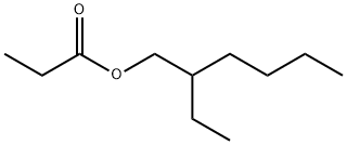 2-ETHYL HEXYL PROPIONATE Struktur