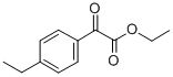 ETHYL 4-ETHYLBENZOYLFORMATE Struktur