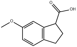 6-甲氧基-2,3-二氫-1H-茚-1-羧酸, 62956-62-1, 結(jié)構(gòu)式