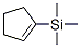 Cyclopentenyltrimethylsilane Struktur