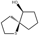 1-Thiaspiro[4.4]nonan-6-ol, (5S,6S)- (9CI) Struktur