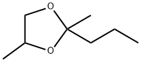 2,4-Dimethyl-2-propyl-1,3-dioxolane Struktur