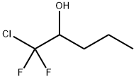 1-chloro-1,1-difluoro-pentan-2-ol Struktur