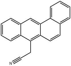 Benz[a]anthracene-7-acetonitrile Struktur