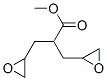 4,5-Epoxy-2-glycidylvaleric acid methyl ester Struktur