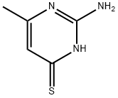 4(1H)-Pyrimidinethione, 2-amino-6-methyl- (9CI) Structure