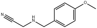 2-(4-MethoxybenzylaMino)acetonitrile Struktur