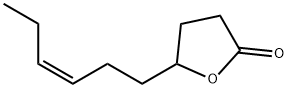 (Z)-5-(3-hexenyl)dihydrofuran-2(3H)-one Struktur