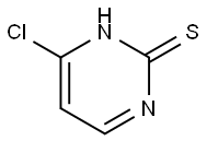 2(1H)-Pyrimidinethione, 4-chloro- (9CI) Struktur