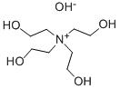 TETRAETHANOL AMMONIUM HYDROXIDE Struktur