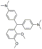 4-[(2,3-dimethoxyphenyl)-(4-dimethylaminophenyl)methyl]-N,N-dimethyl-a niline Struktur