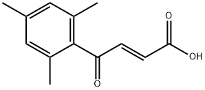 (E)-4-oxo-4-(2,4,6-trimethylphenyl)but-2-enoic acid Struktur