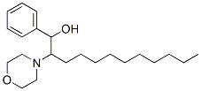 2-morpholin-4-yl-1-phenyl-dodecan-1-ol Struktur