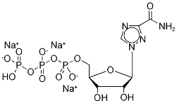 ribavirin 5'-triphosphate Struktur